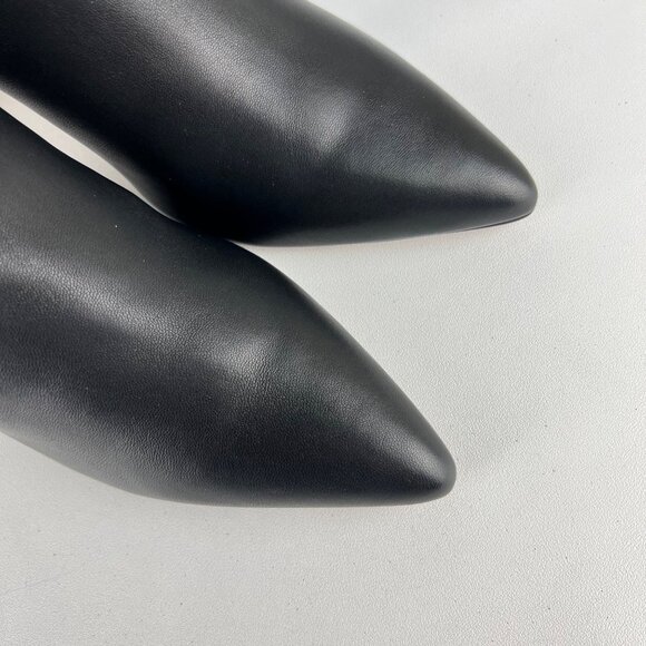 Steven Steve Madden Womens Jenn Pointed Toe Ankle Booties Black Leather size 9.5 - Picture 9 of 16